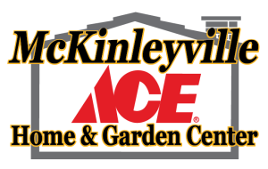 McKinleyville ACE Home & Garden Center Sponsor Logo McKinleyville ACE Home & Garden Center logo with house outline and red ACE branding.