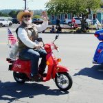 Parade Participant on Scooter – Pony Express Days 2026