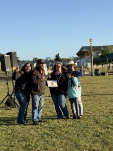 Pony Express Days 2026 Chili Cook-Off Grand Prize Winner Grand Prize Best Chili winners hold their certificate at the 2026 Pony Express Days Chili Cook-Off in McKinleyville.