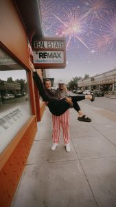 Shelby Huddleson Celebrating the 4th of July