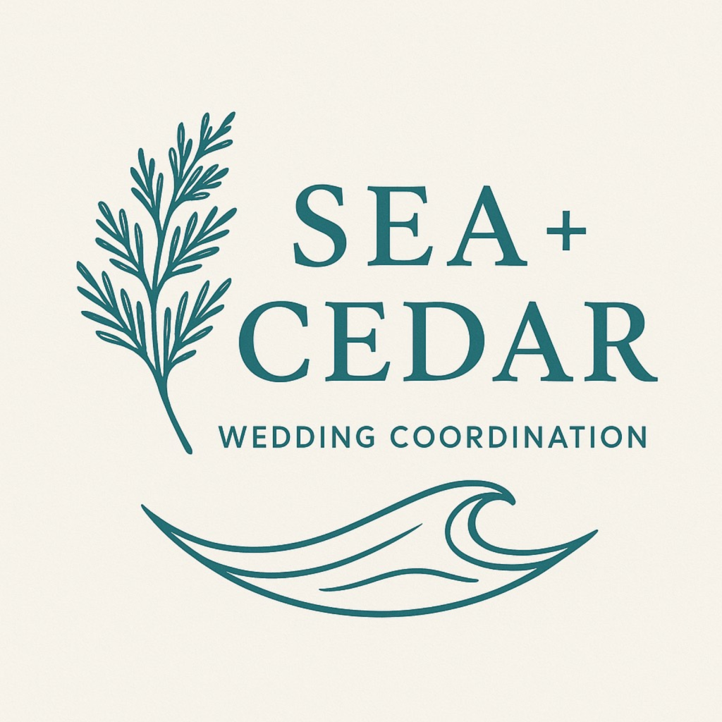 Sea + Cedar Wedding Coordination logo