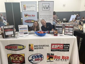 Bicoastal Media Humboldt at the 2026 Mega Mixer Suzanne and Mark represent Bicoastal Media Humboldt at the 2026 McKinleyville Chamber Mega Mixer.